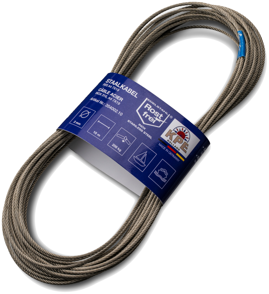 Nirosta Edelstahlseil