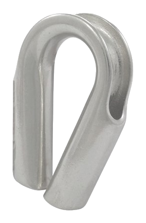 Rohrkausche aus Edelstahl  6 mm