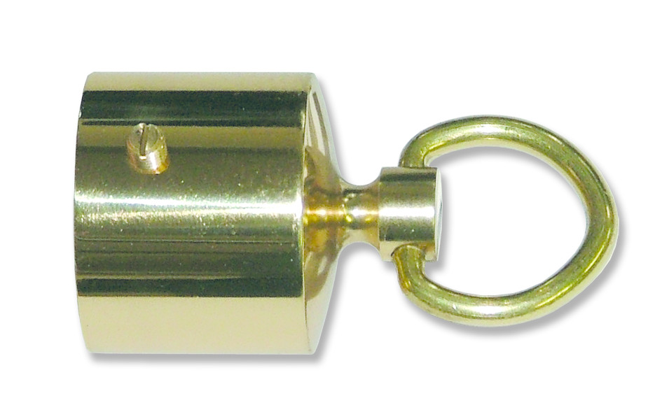 Seilendkappe mit Ring für Handlaufseile