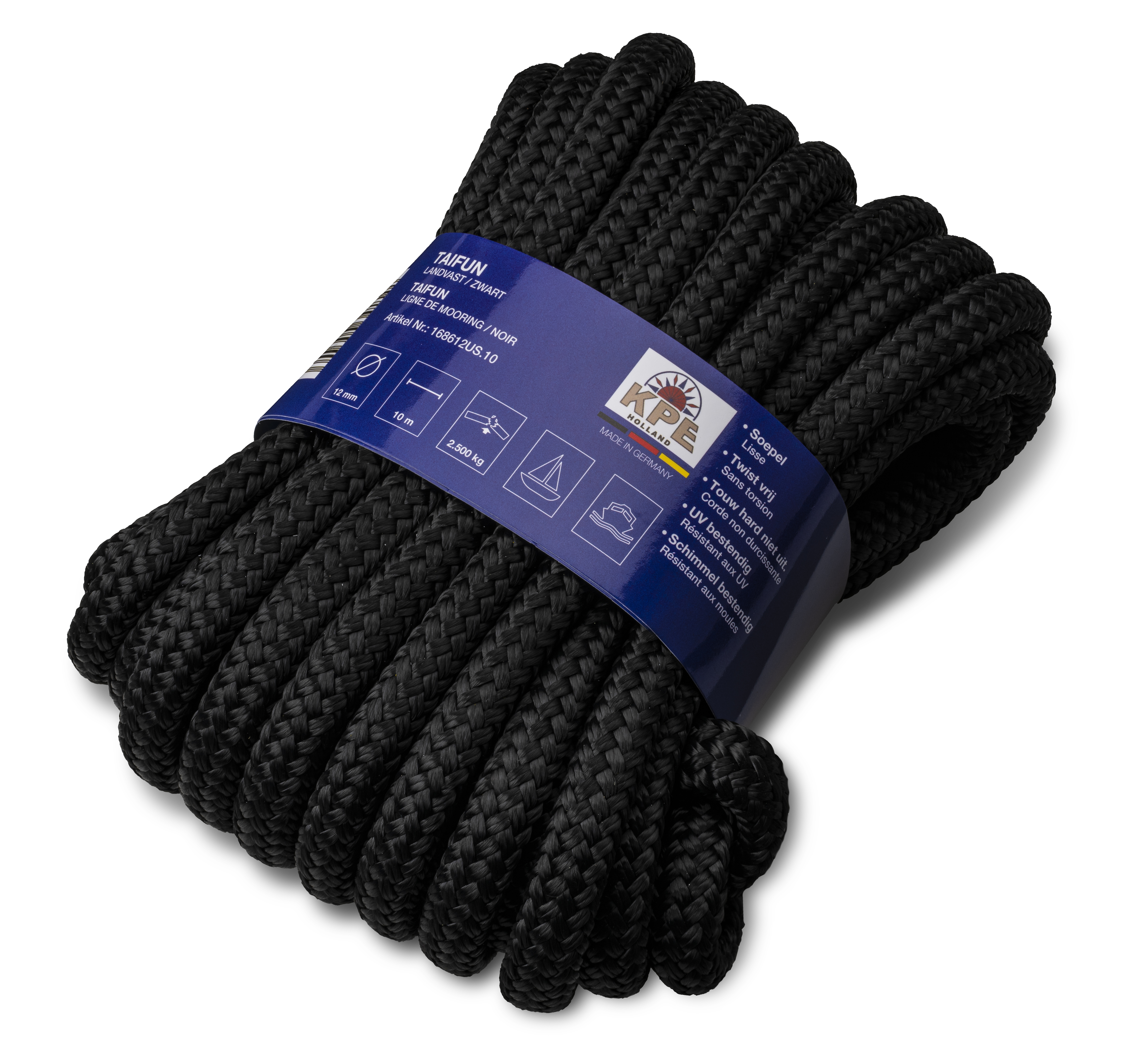 Taifun® Festmachertau schwarz