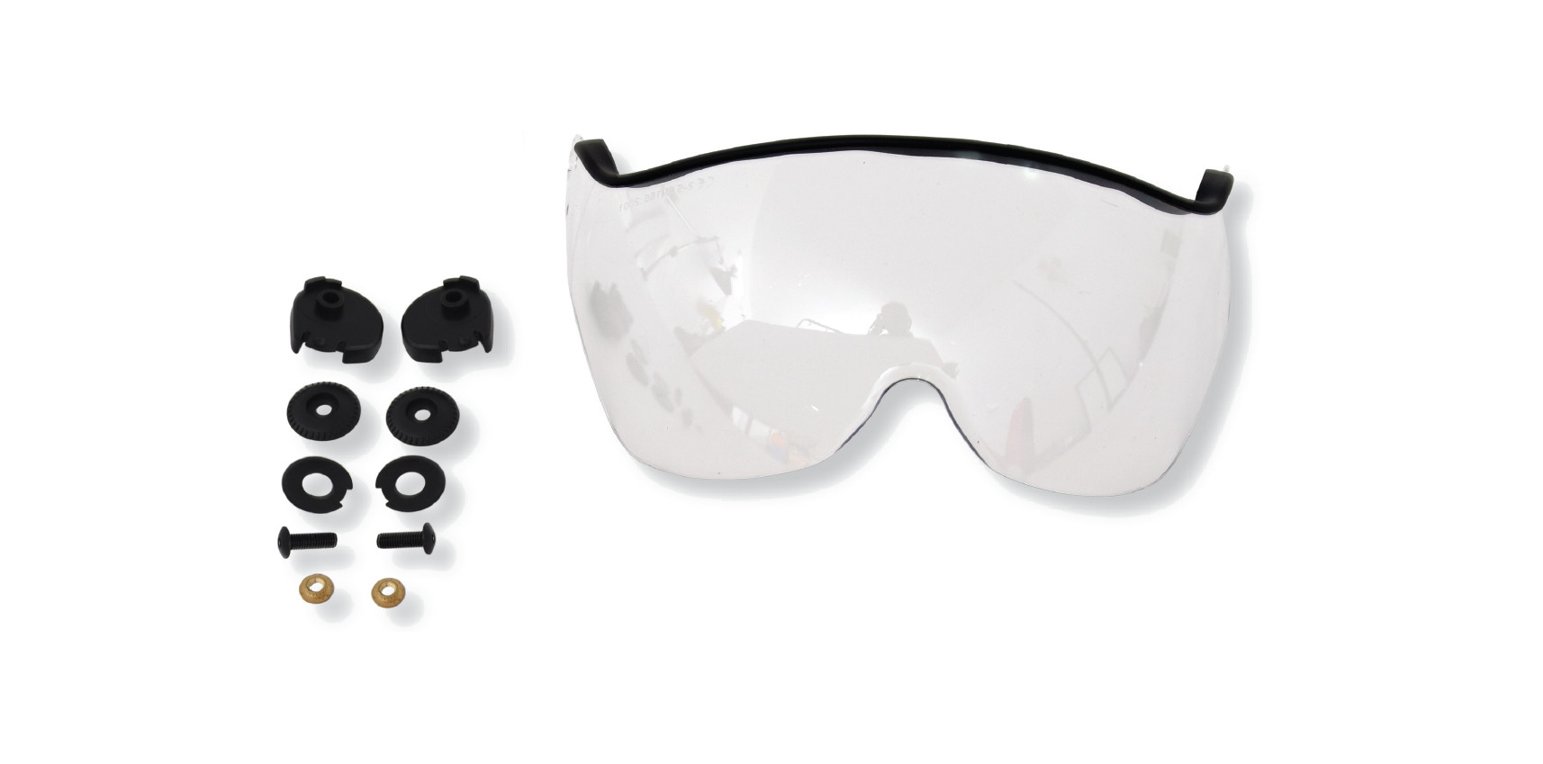 Helmvisier für Schutzhelm Fox