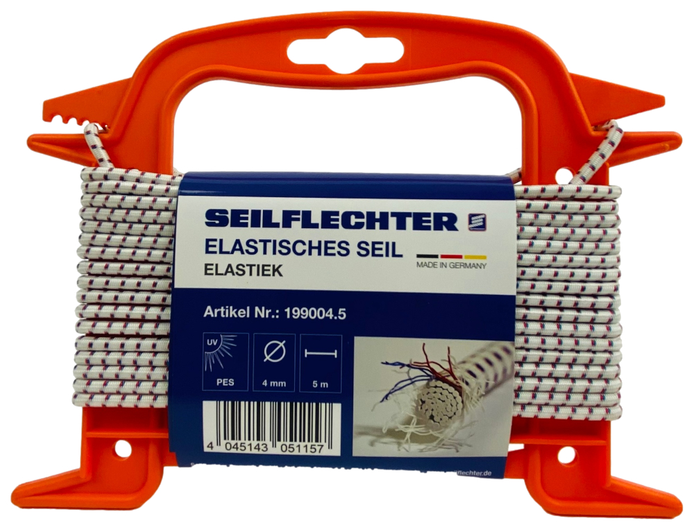 Gummiseil weiß mit Tupfen