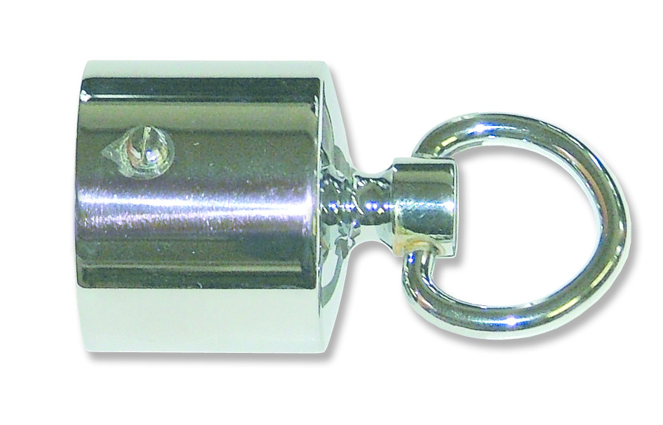 Seilendkappe mit Ring für Handlaufseile