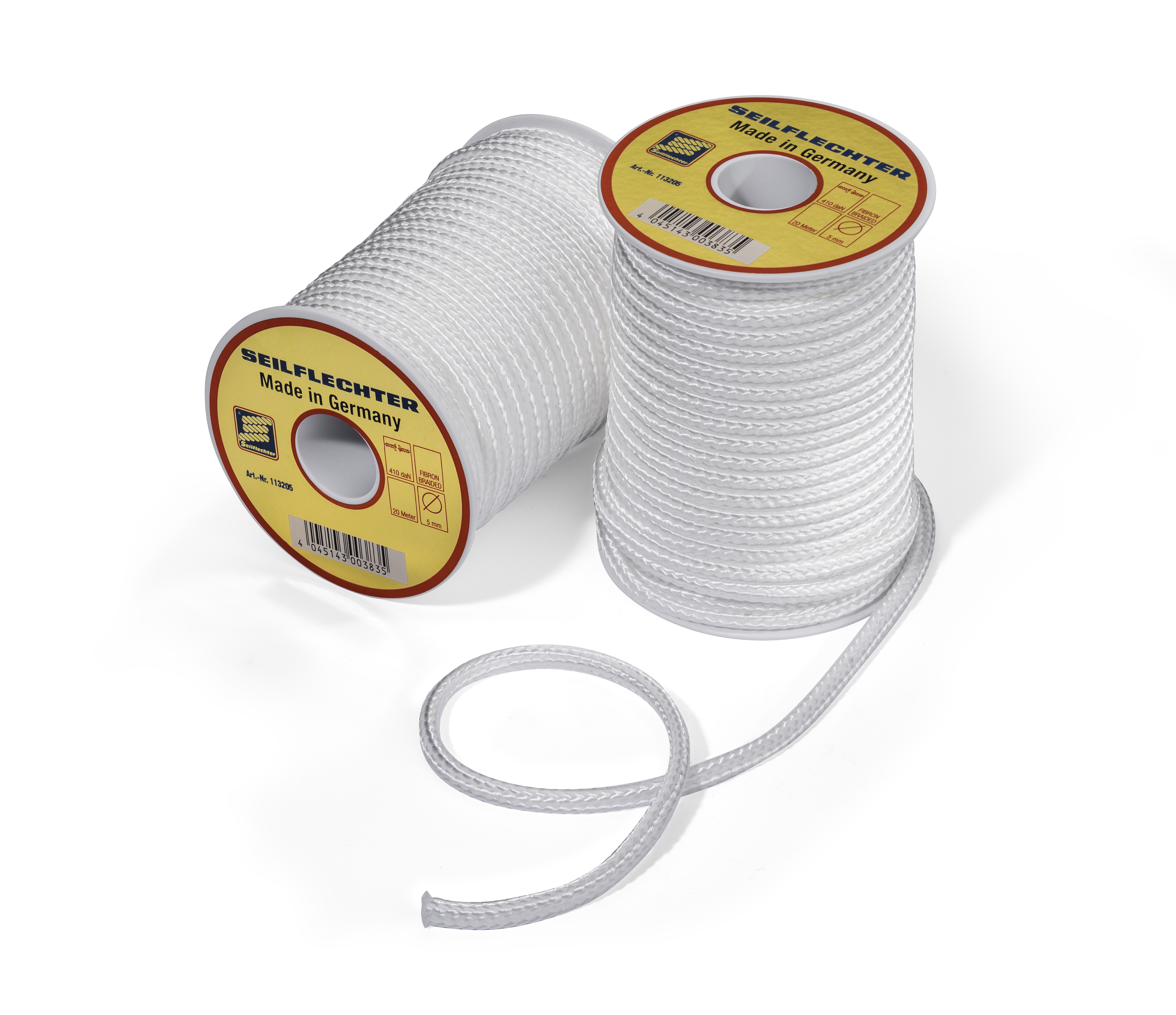 Fibron®-Leine geflochten, weiß