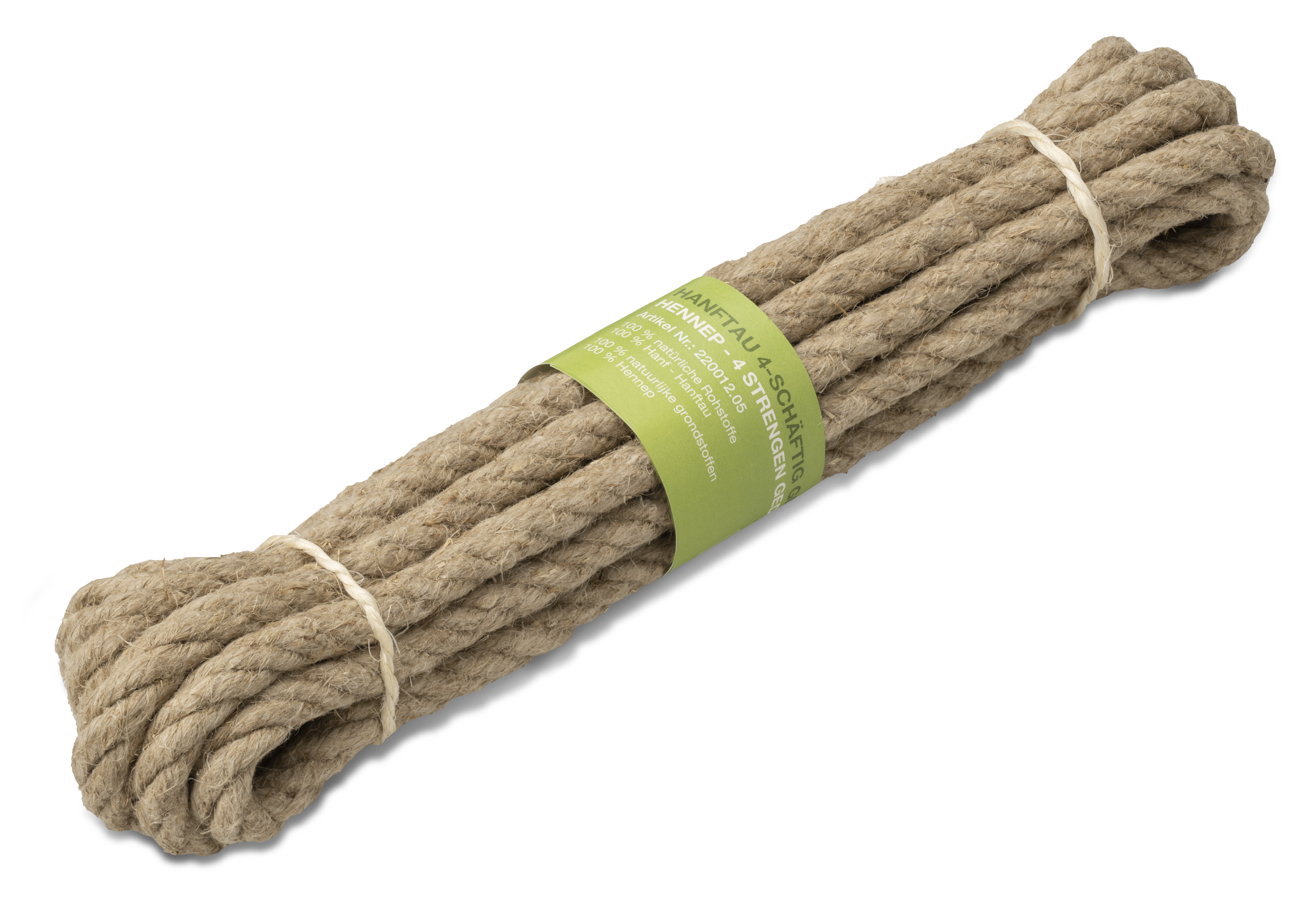 Natur-Hanfseil gedreht