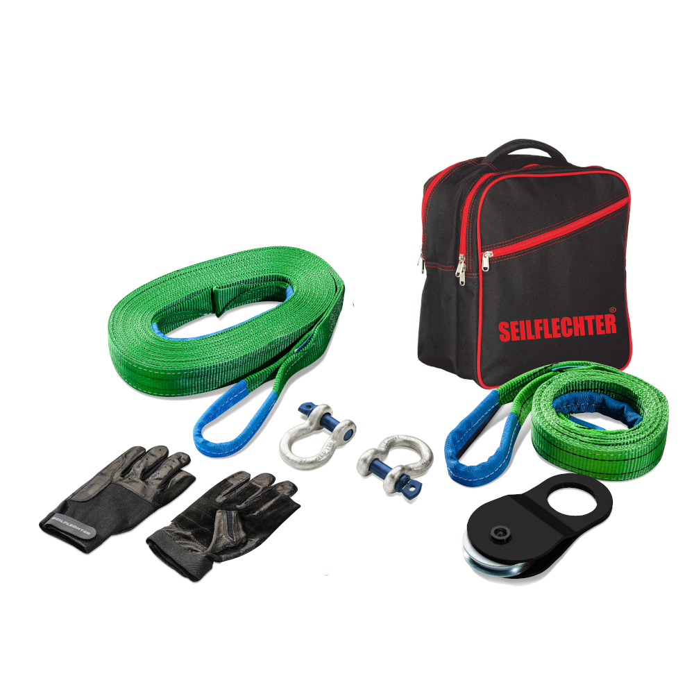 Offroad-Bergeset für Fahrzeuge mit Winde bis 4,5 t