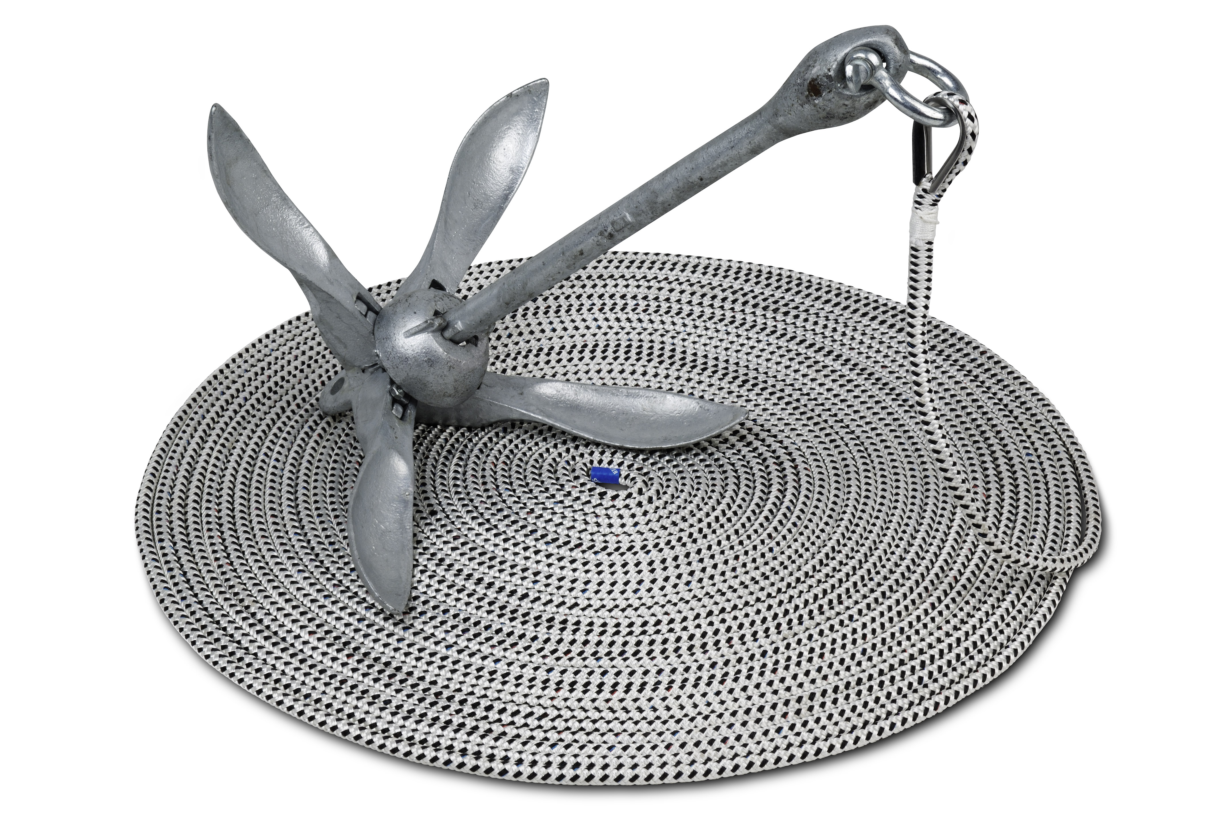 Ankerset mit Klappanker + Taifun® Ankerleine