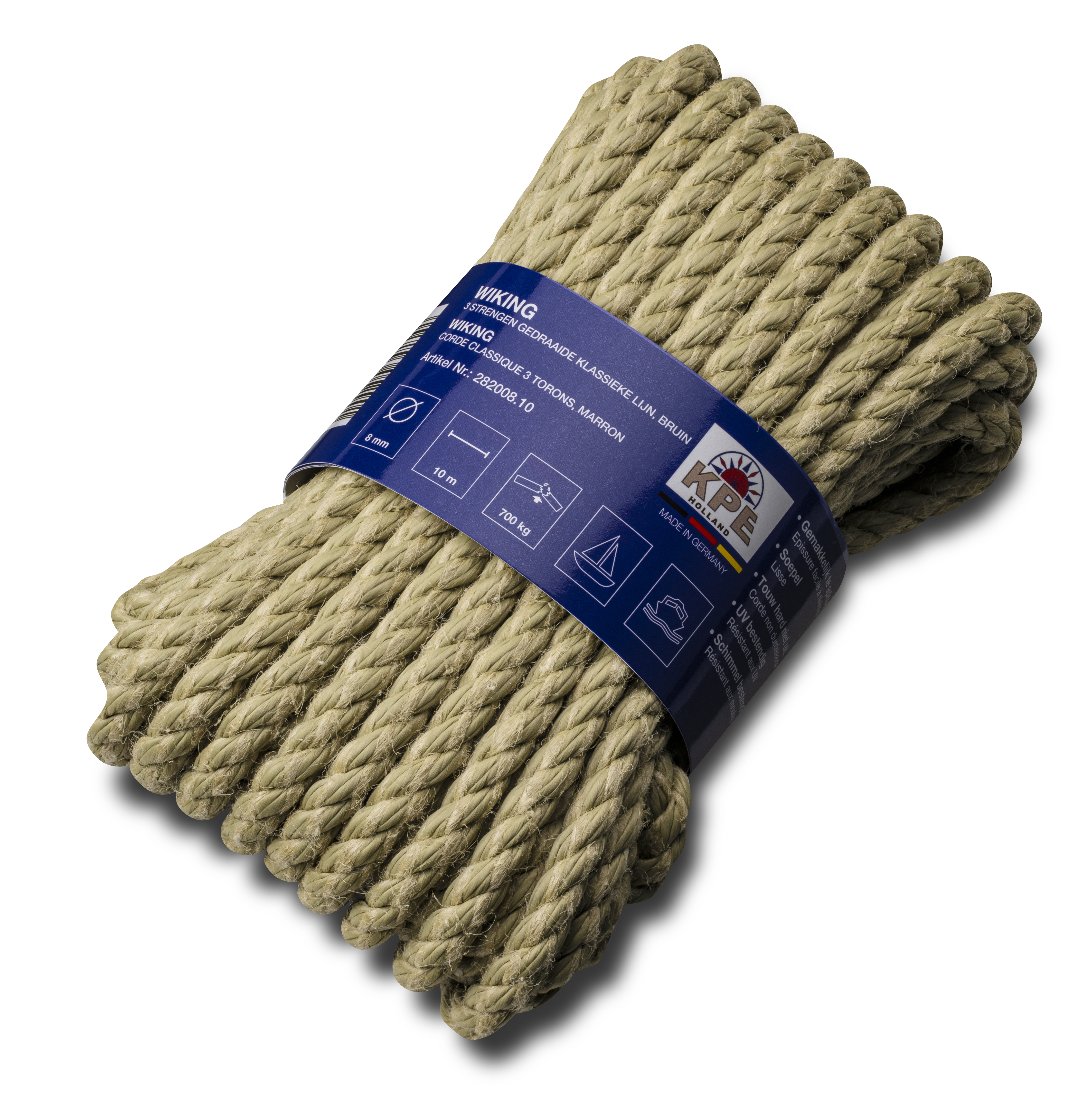 Wiking-Rope gedreht in Hanfoptik