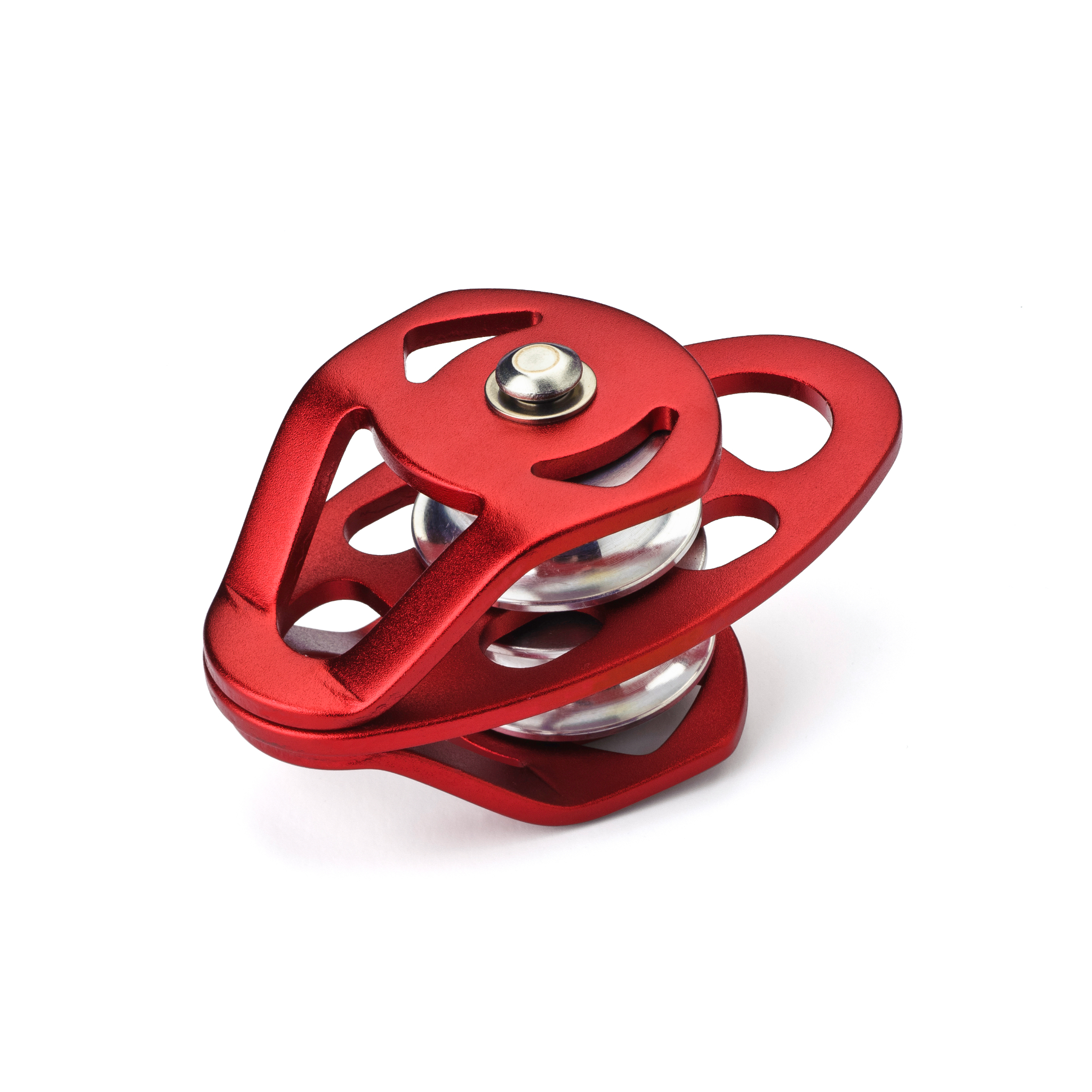 Nordwand® Aluminium Umlenkrolle 32 kN, 2-scheibig