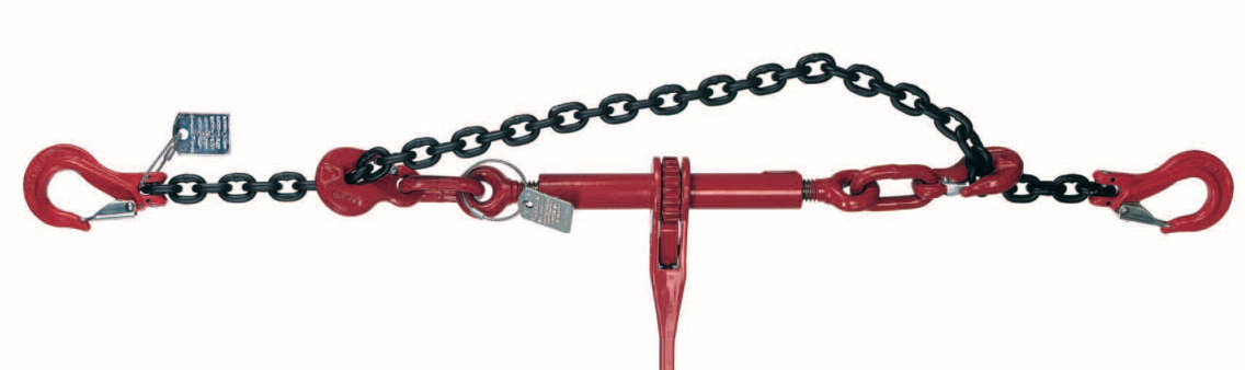 8 mm Zurrkette mit Ratschenspanner